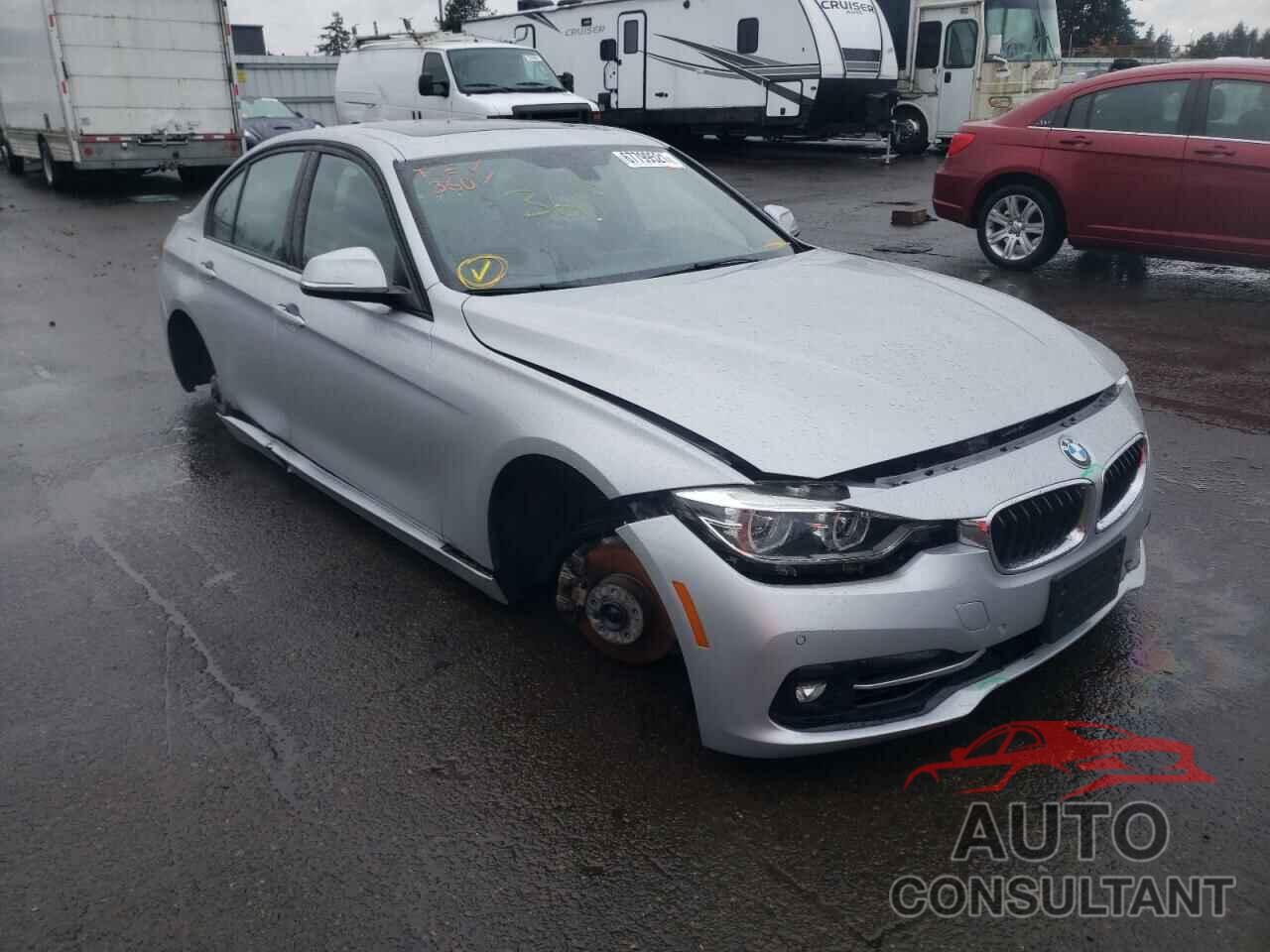 BMW 3 SERIES 2016 - WBA8E3G52GNT80282