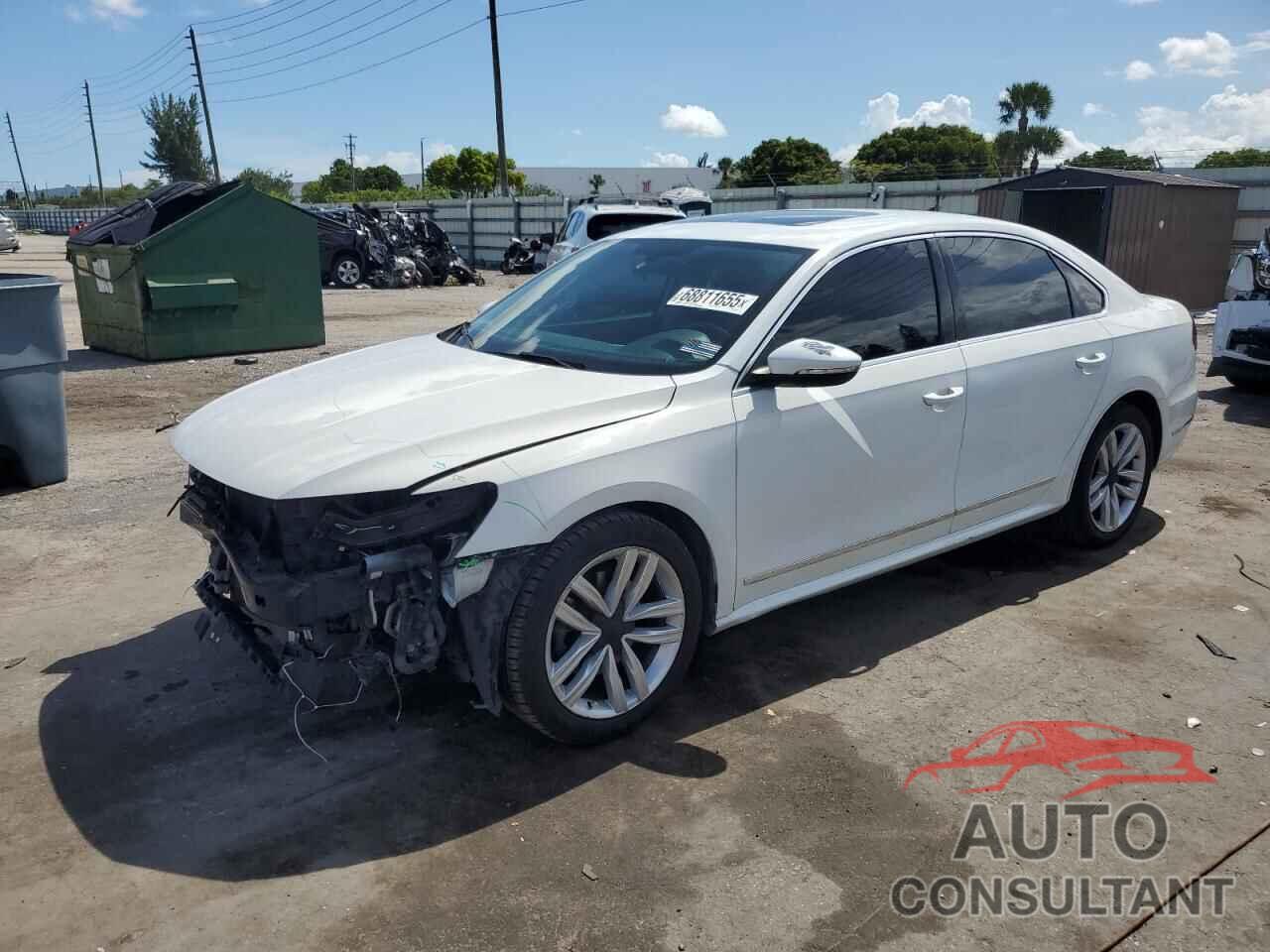 VOLKSWAGEN PASSAT 2017 - 1VWGT7A36HC030537