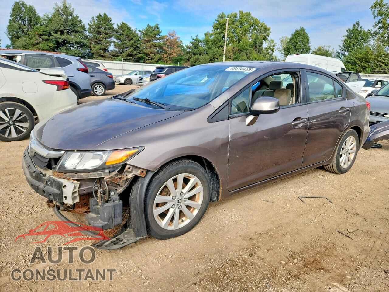 HONDA CIVIC 2012 - 2HGFB2F85CH537476