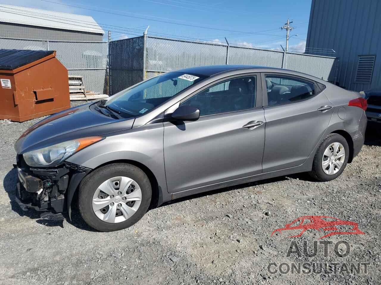 HYUNDAI ELANTRA 2013 - 5NPDH4AE4DH363549