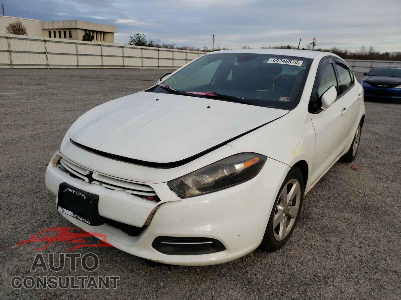 DODGE DART 2016 - 1C3CDFBB4GD605827
