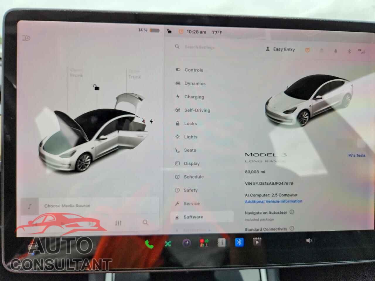 TESLA MODEL 3 2018 - 5YJ3E1EA9JF047679