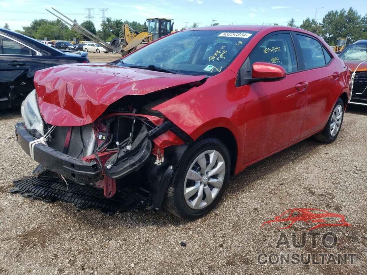 TOYOTA COROLLA 2016 - 2T1BURHE1GC536988
