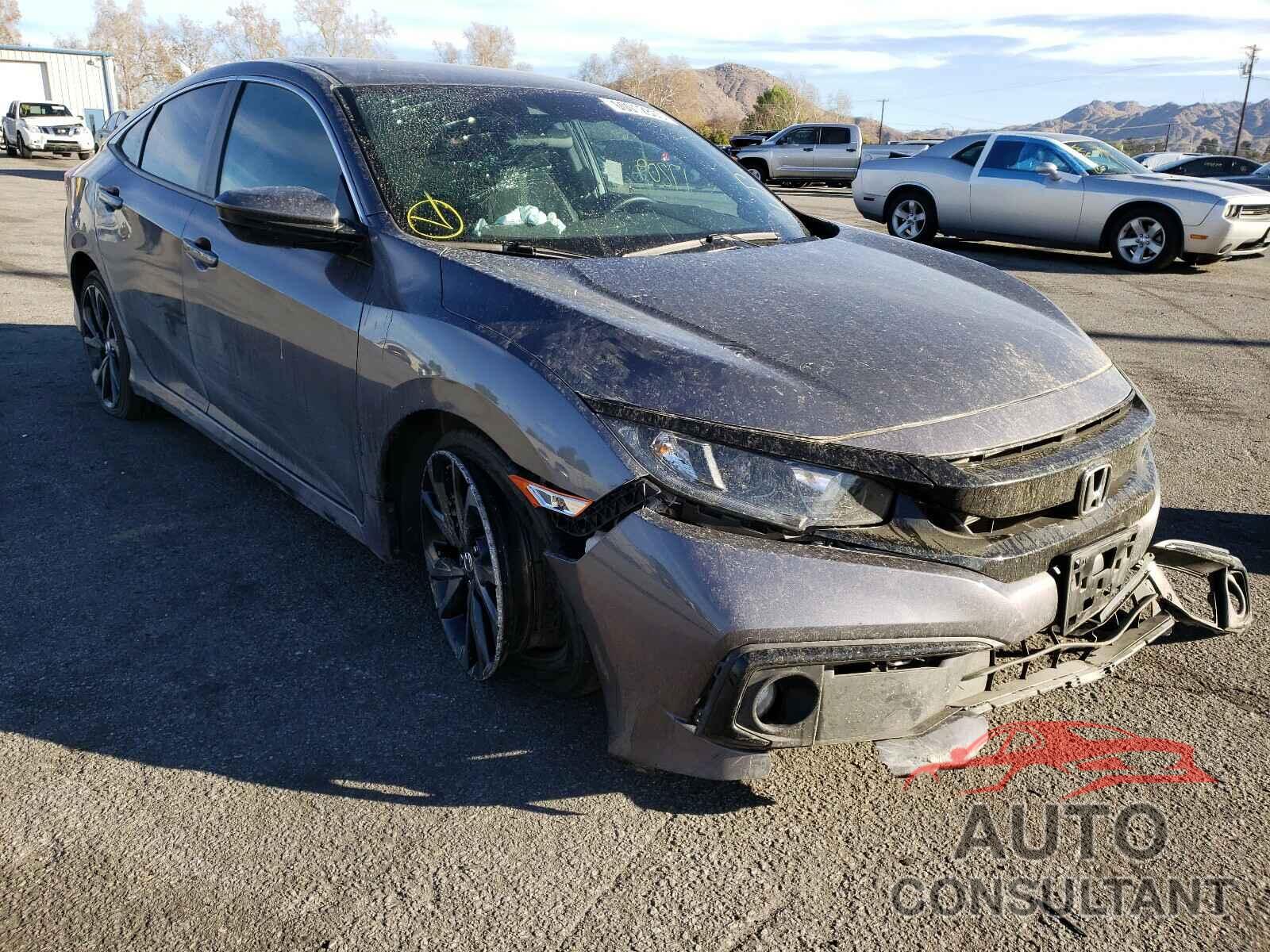 HONDA CIVIC 2019 - 2HGFC2F81KH601976