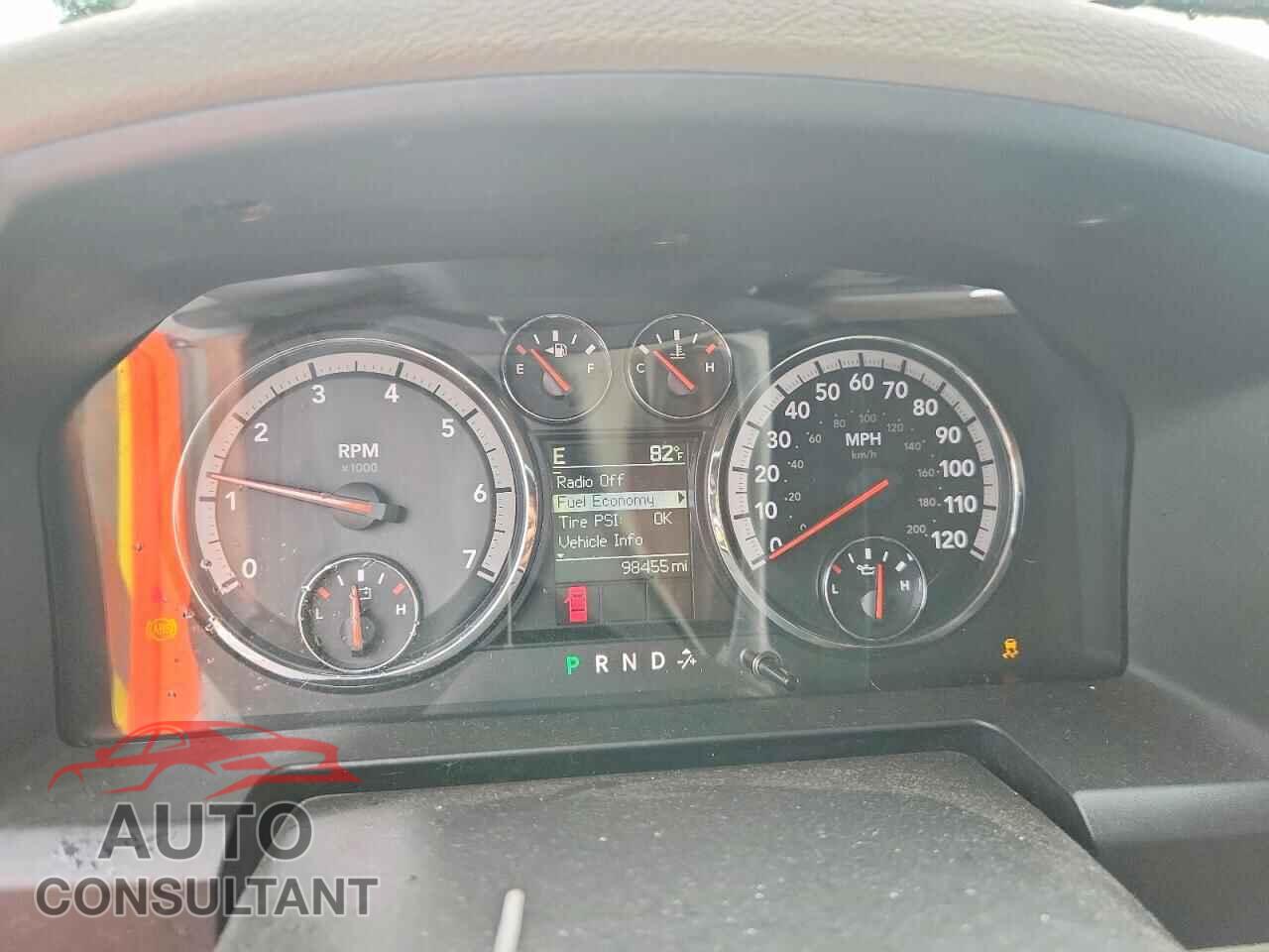 DODGE RAM 1500 2012 - 1C6RD7GT2CS161227