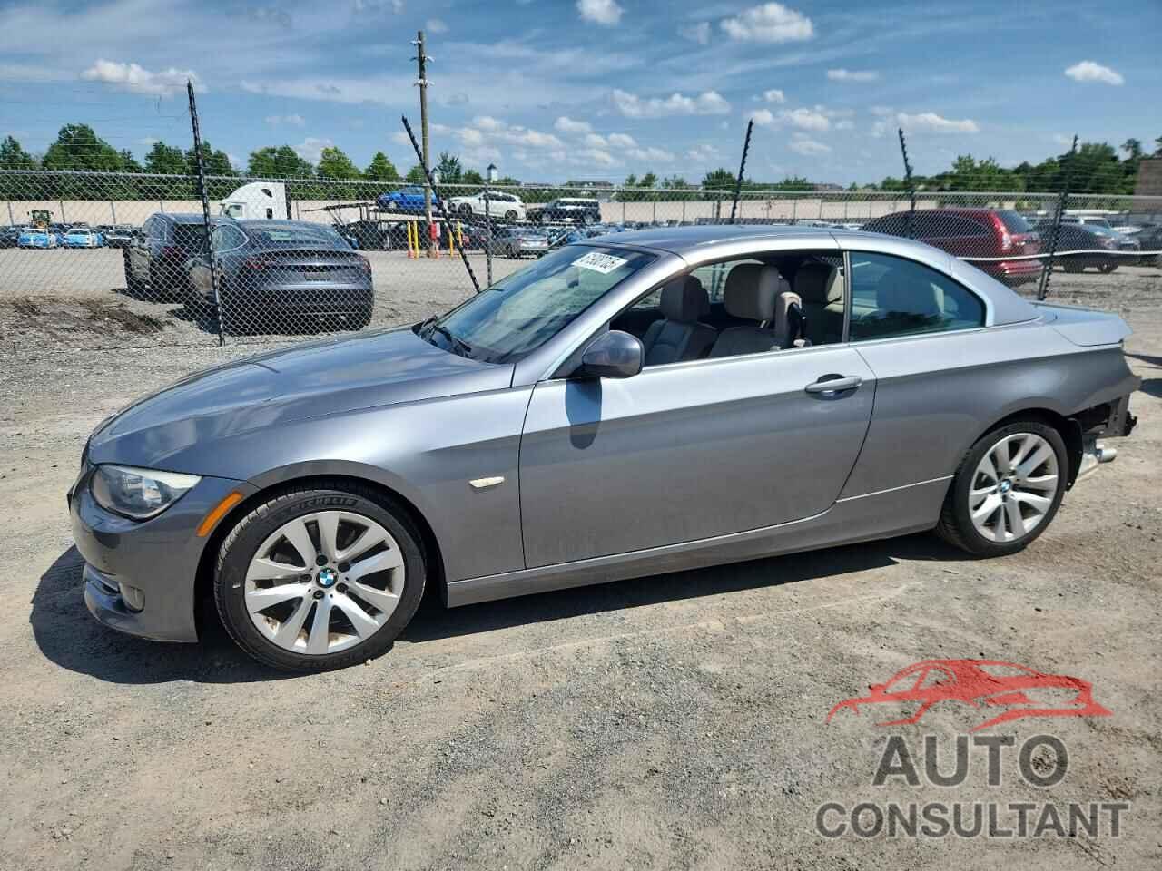 BMW 3 SERIES 2012 - WBADW3C58CE823904