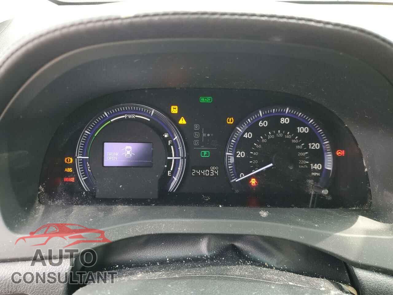 LEXUS HS 2010 - JTHBB1BA4A2008332
