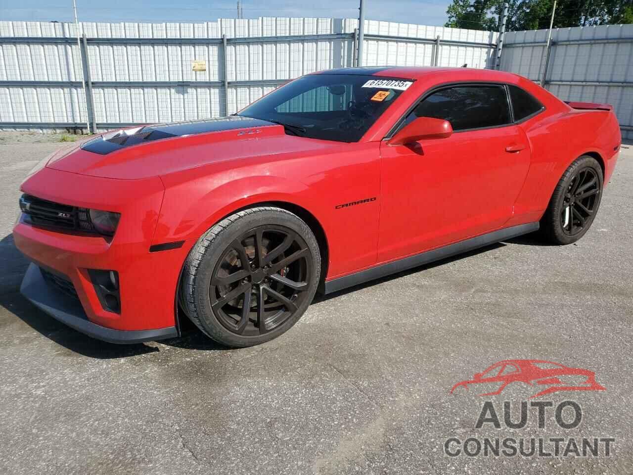 CHEVROLET CAMARO 2013 - 2G1FZ1EP9D9801381