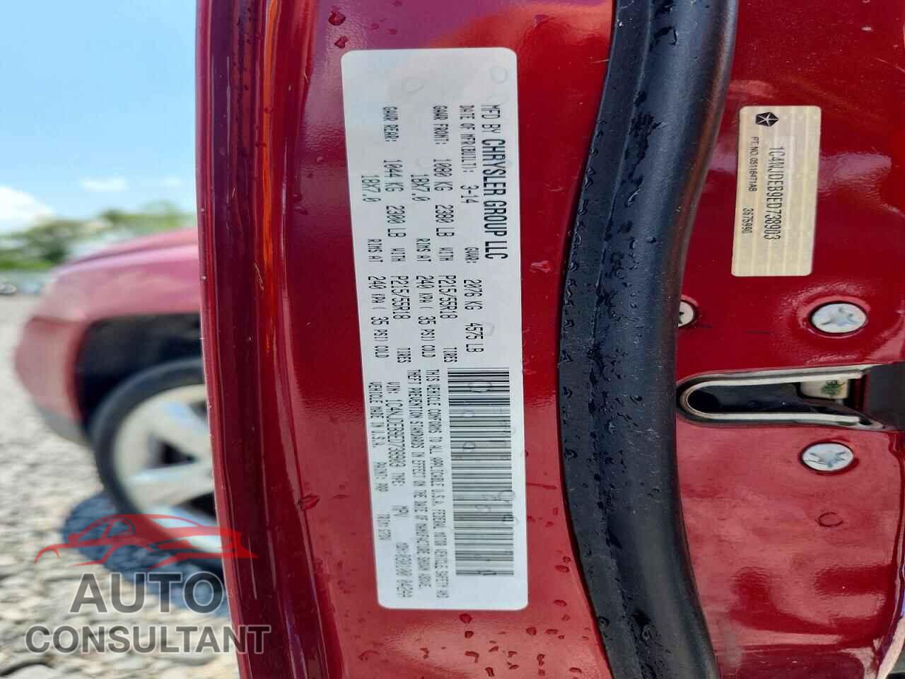 JEEP COMPASS 2014 - 1C4NJDEB9ED738903