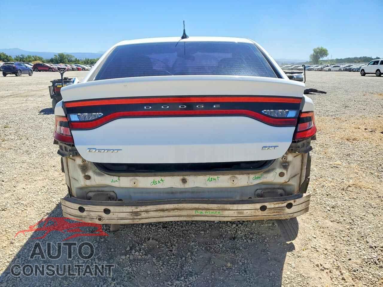 DODGE DART 2013 - 1C3CDFBA9DD170984