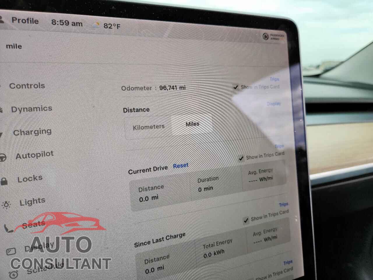 TESLA MODEL 3 2021 - 5YJ3E1EA0MF100225