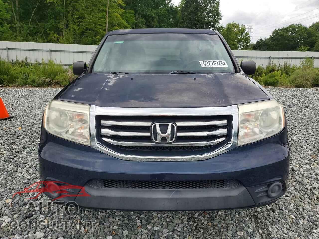 HONDA PILOT 2012 - 5FNYF4H28CB005449