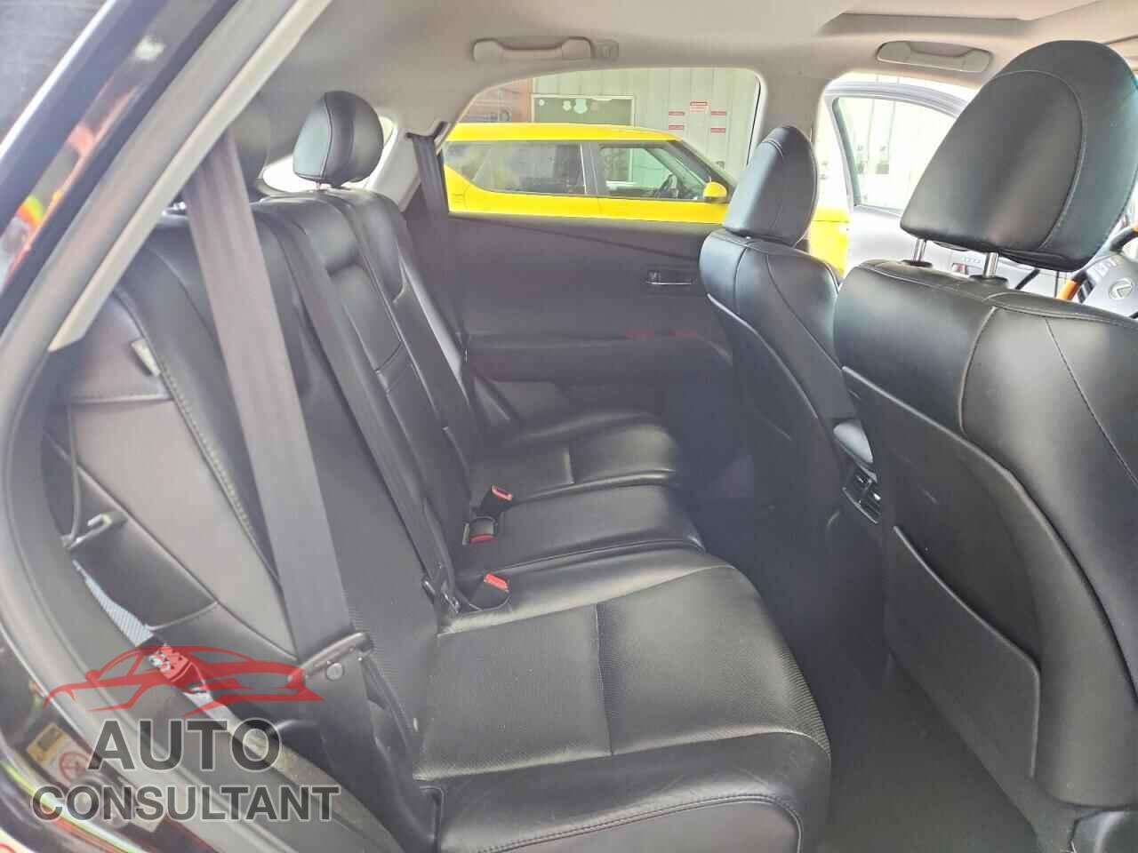 LEXUS RX350 2012 - 2T2BK1BA7CC125050