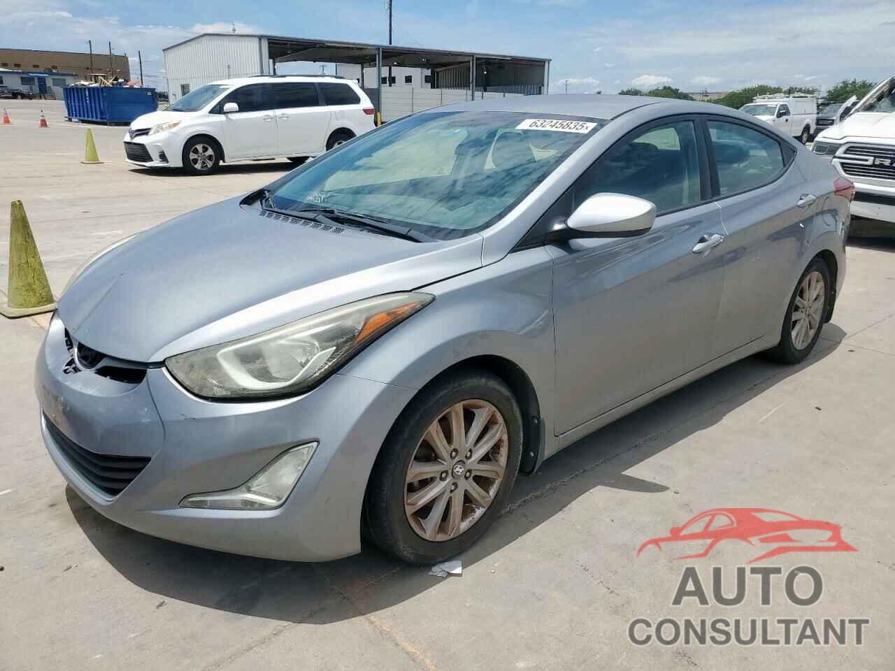 HYUNDAI ELANTRA 2015 - KMHDH4AE9FU456216
