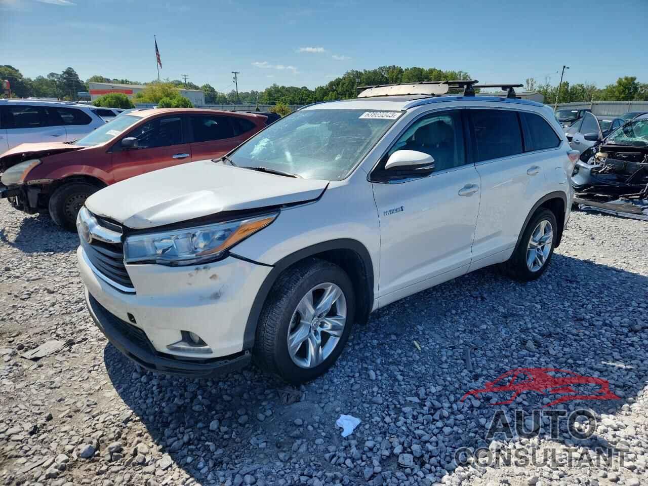 TOYOTA HIGHLANDER 2015 - 5TDDCRFH3FS013468