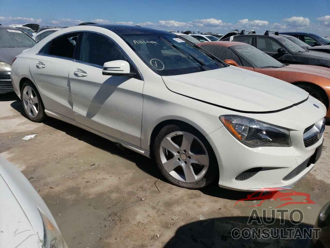 MERCEDES-BENZ CLA-CLASS 2017 - WDDSJ4GB9HN402057