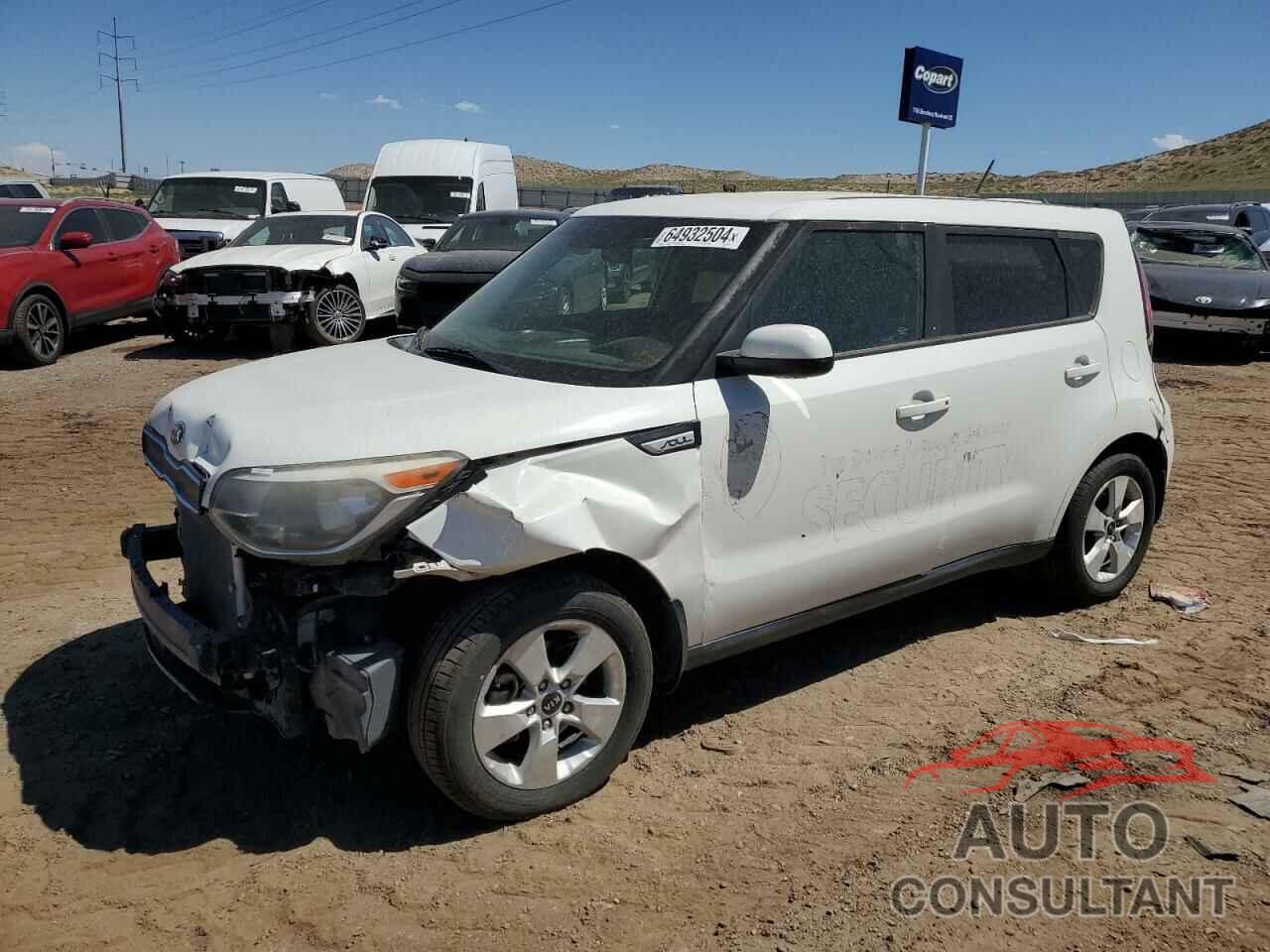 KIA SOUL 2017 - KNDJN2A21H7468663