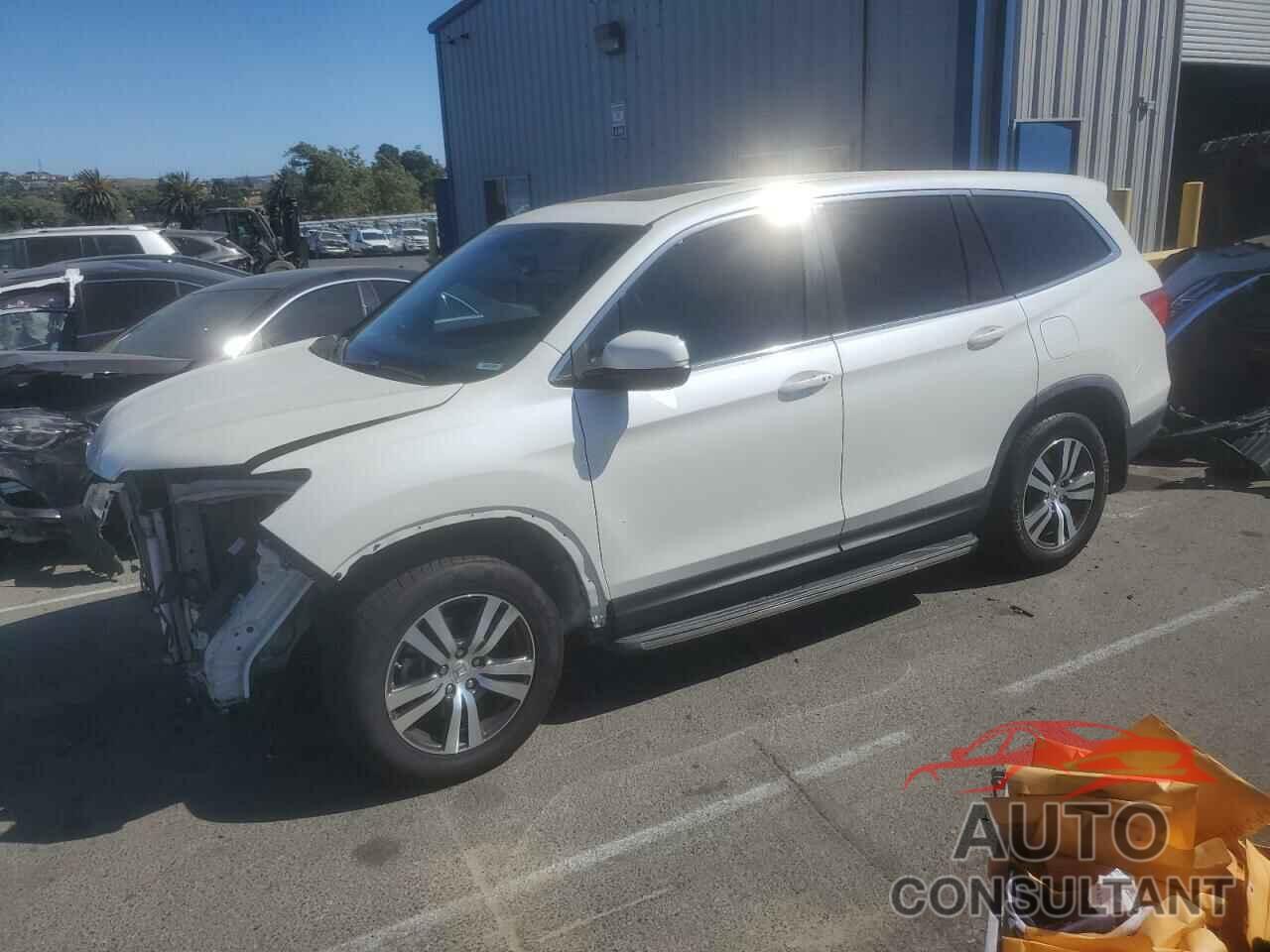 HONDA PILOT 2017 - 5FNYF6H54HB036579