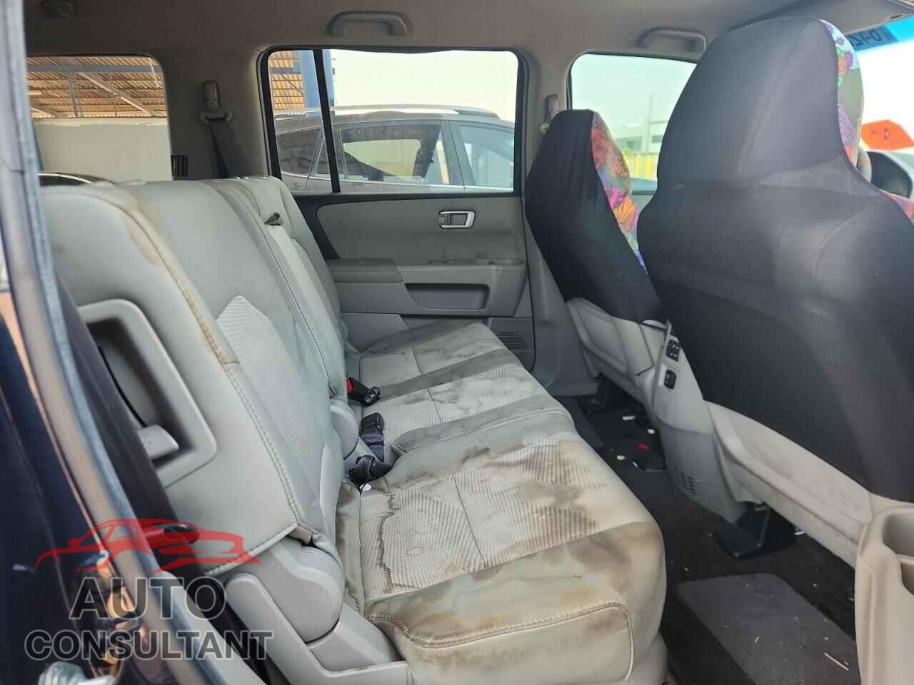 HONDA PILOT 2012 - 5FNYF3H22CB039963