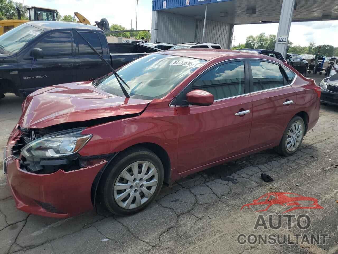 NISSAN SENTRA 2016 - 3N1AB7AP3GY208556