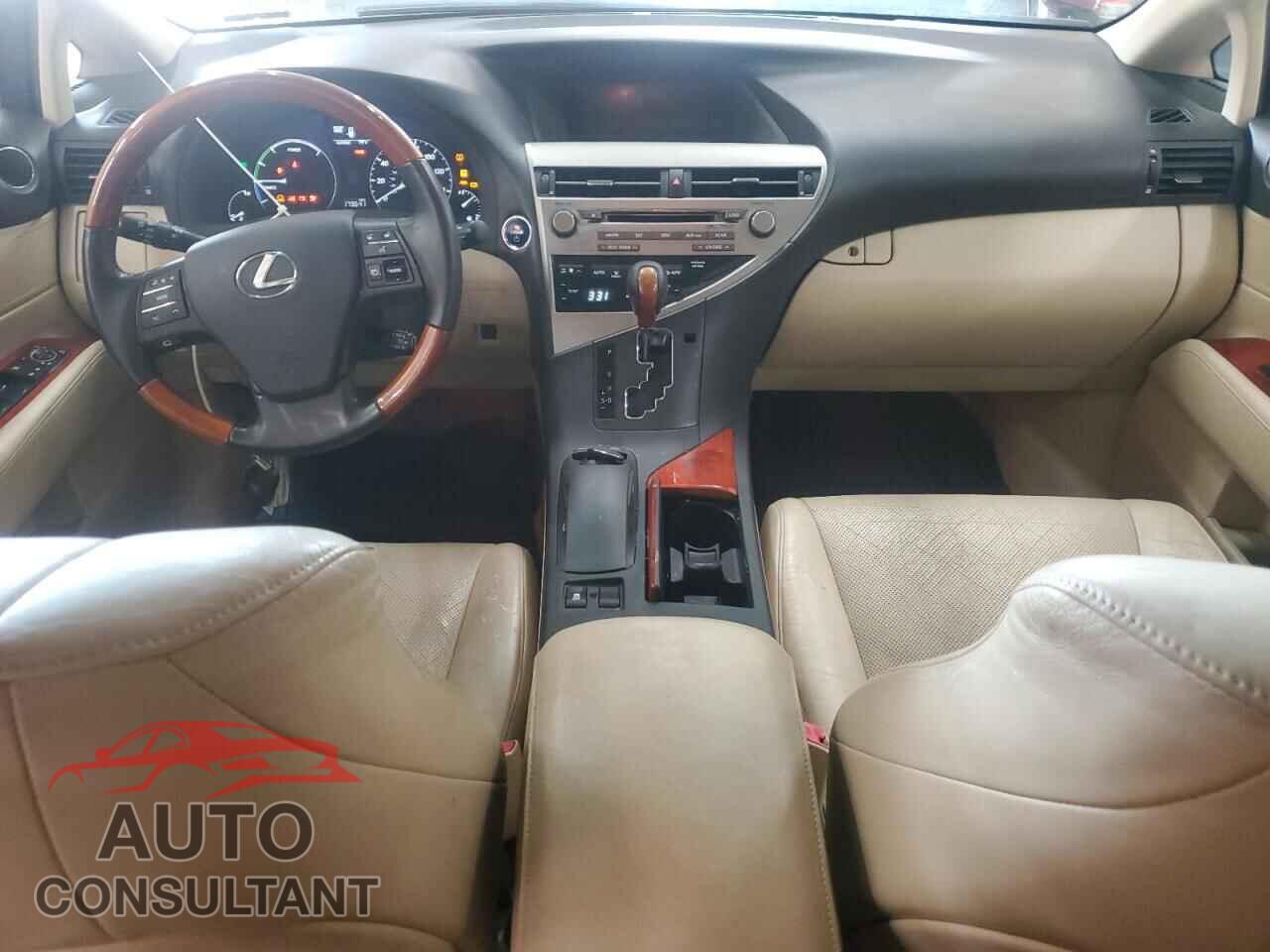 LEXUS RX450 2011 - JTJBC1BA8B2039340
