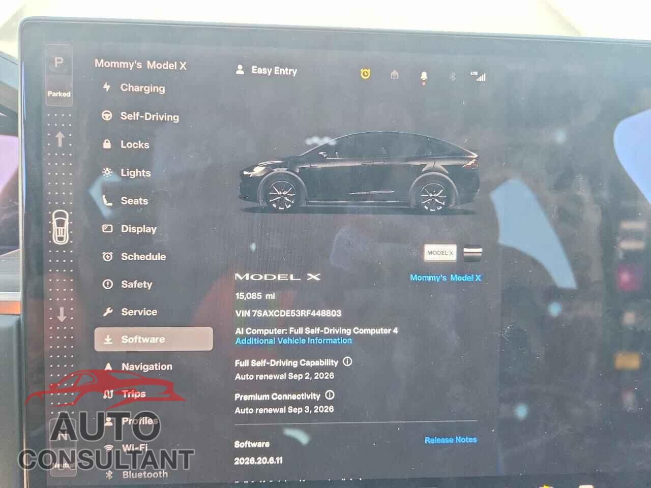 TESLA MODEL X 2024 - 7SAXCDE53RF448803