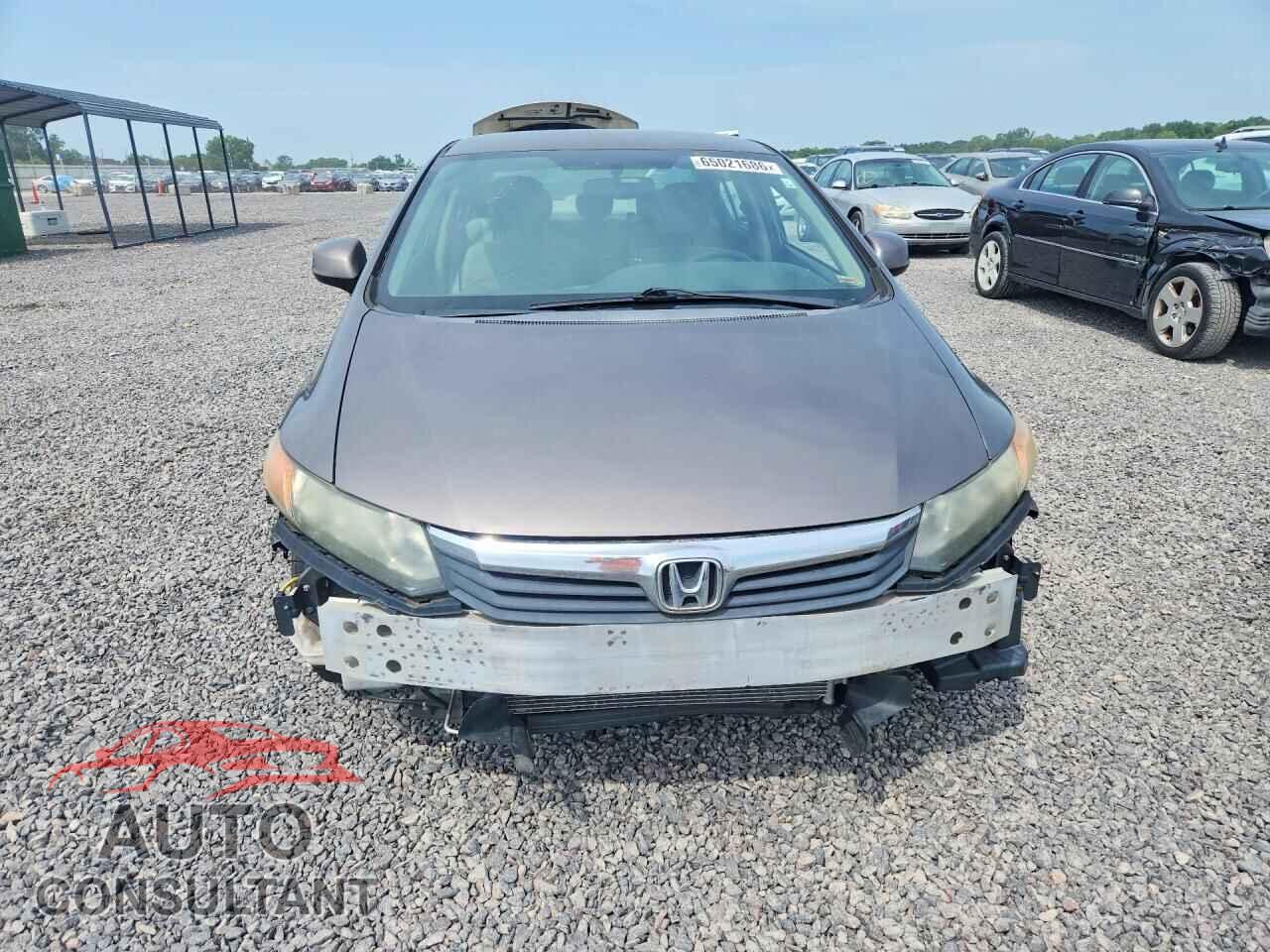 HONDA CIVIC 2012 - 19XFB2F55CE088347