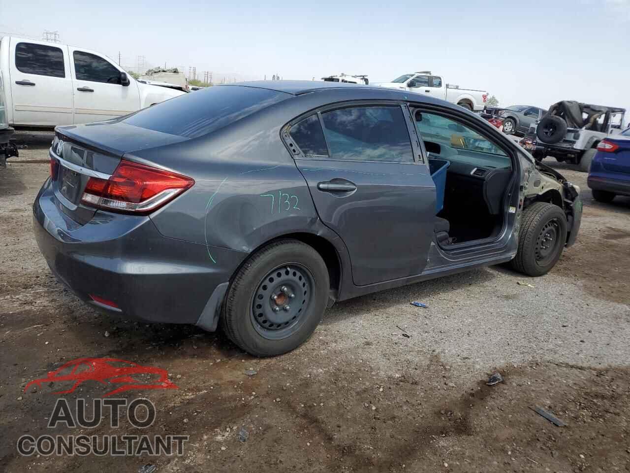 HONDA CIVIC 2013 - 2HGFB2F58DH581544