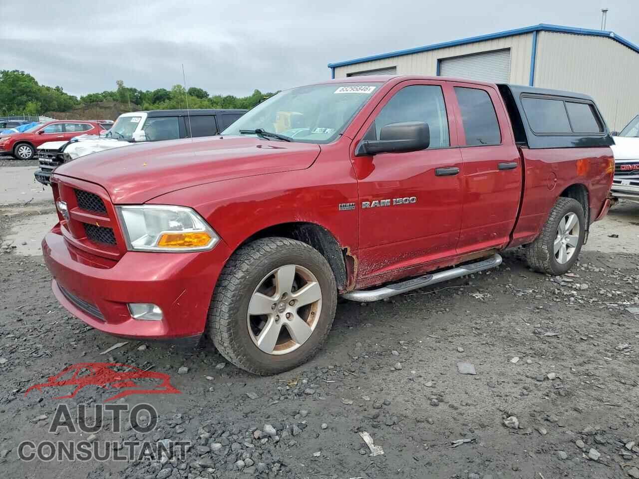 DODGE RAM 1500 2012 - 1C6RD7FT4CS165166