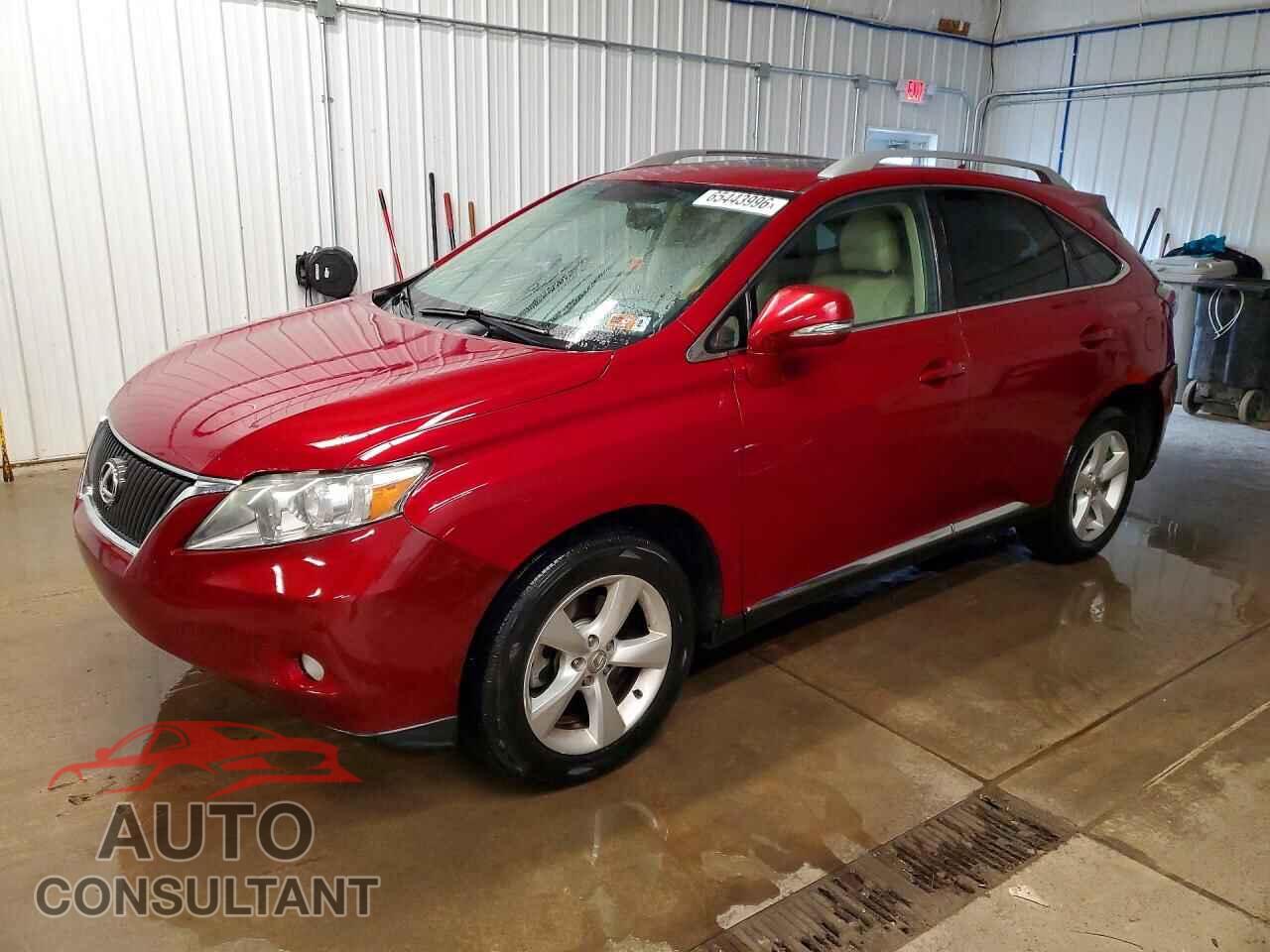 LEXUS RX350 2010 - 2T2BK1BA6AC063086