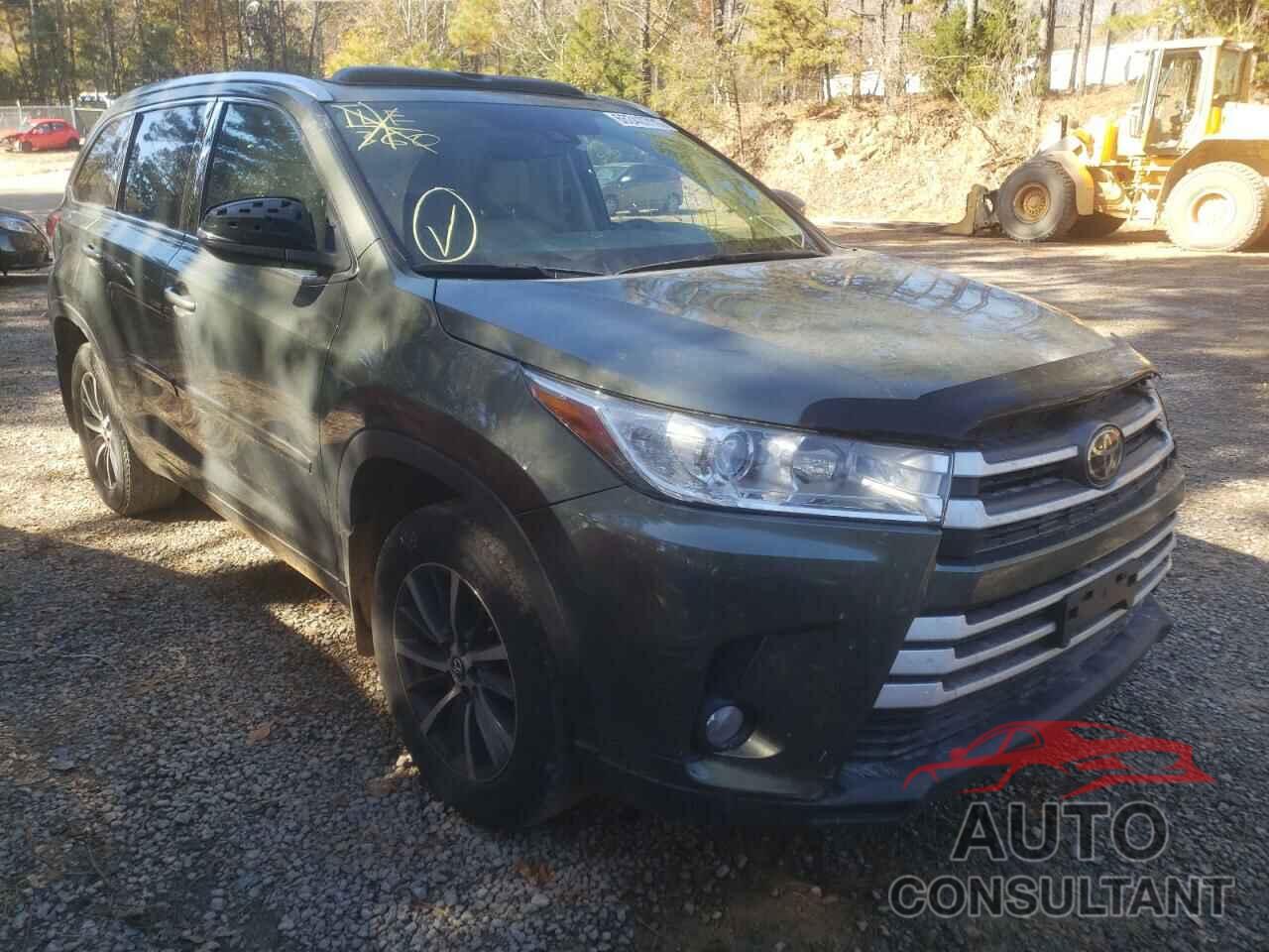 TOYOTA HIGHLANDER 2017 - 5TDKZRFH7HS188153