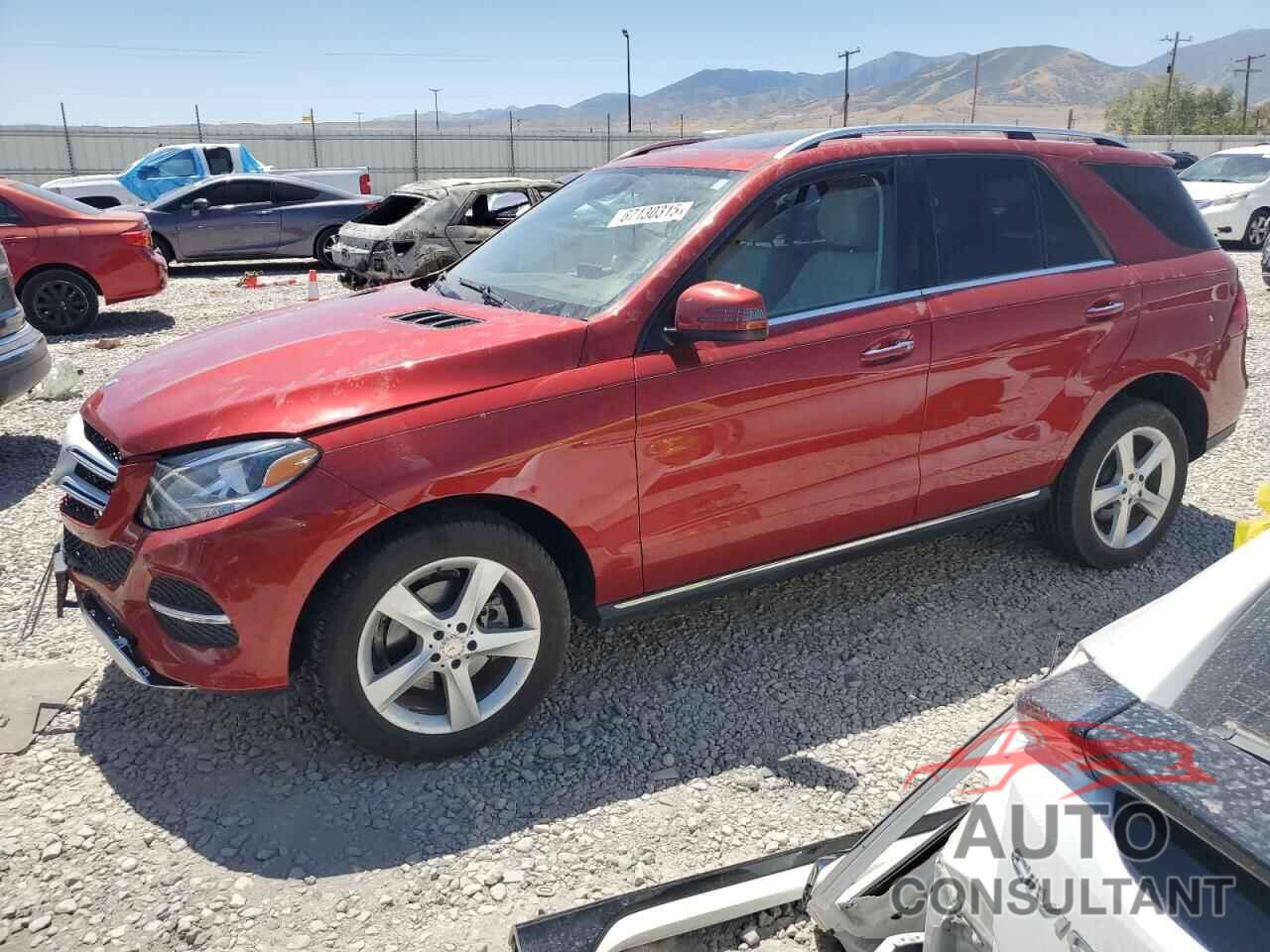 MERCEDES-BENZ GLE-CLASS 2017 - 4JGDA5HB7HA881430