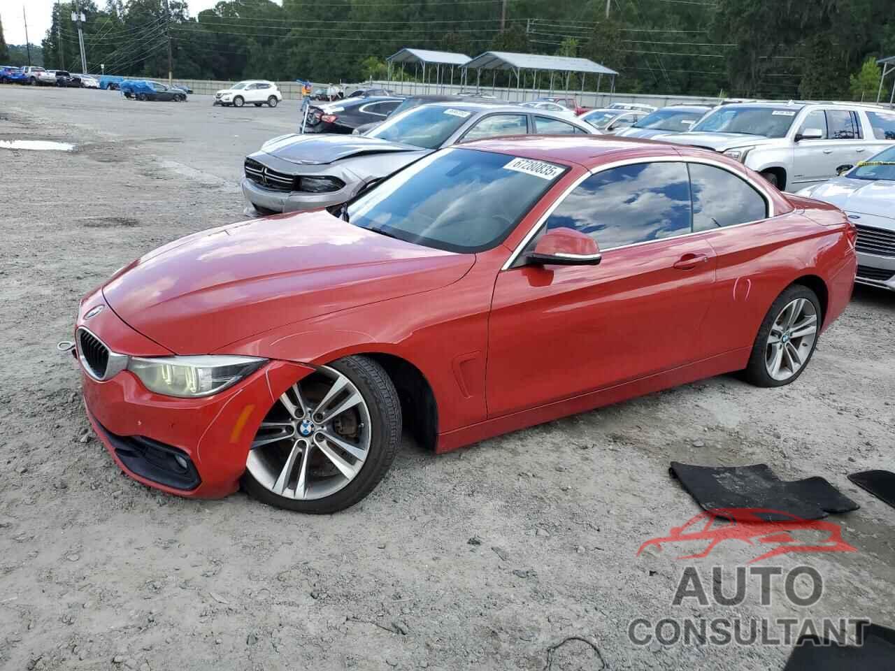 BMW 4 SERIES 2018 - WBA4Z1C56JEC70844
