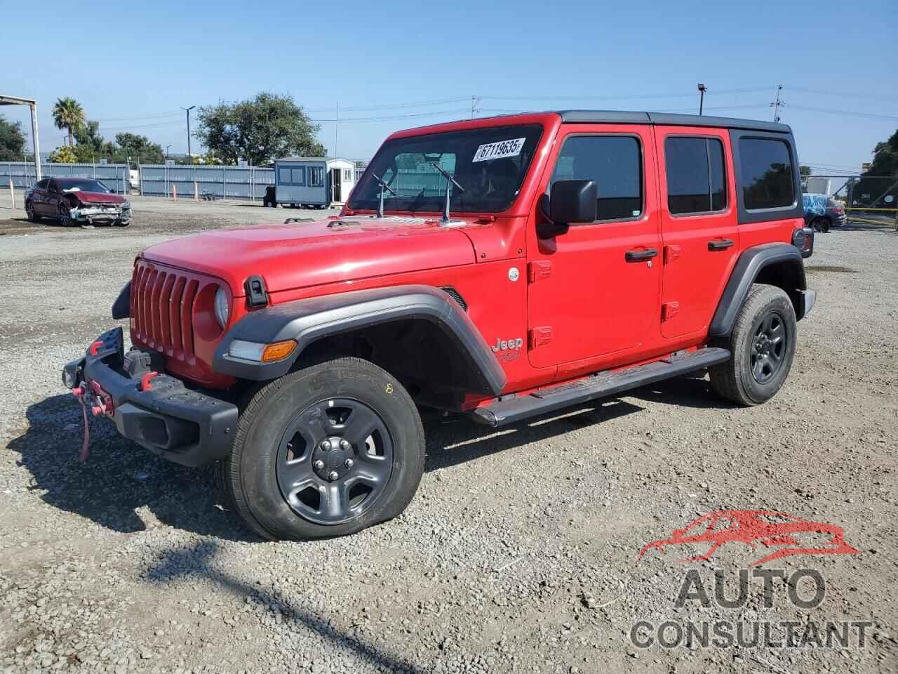 JEEP WRANGLER 2018 - 1C4HJXDN2JW200682