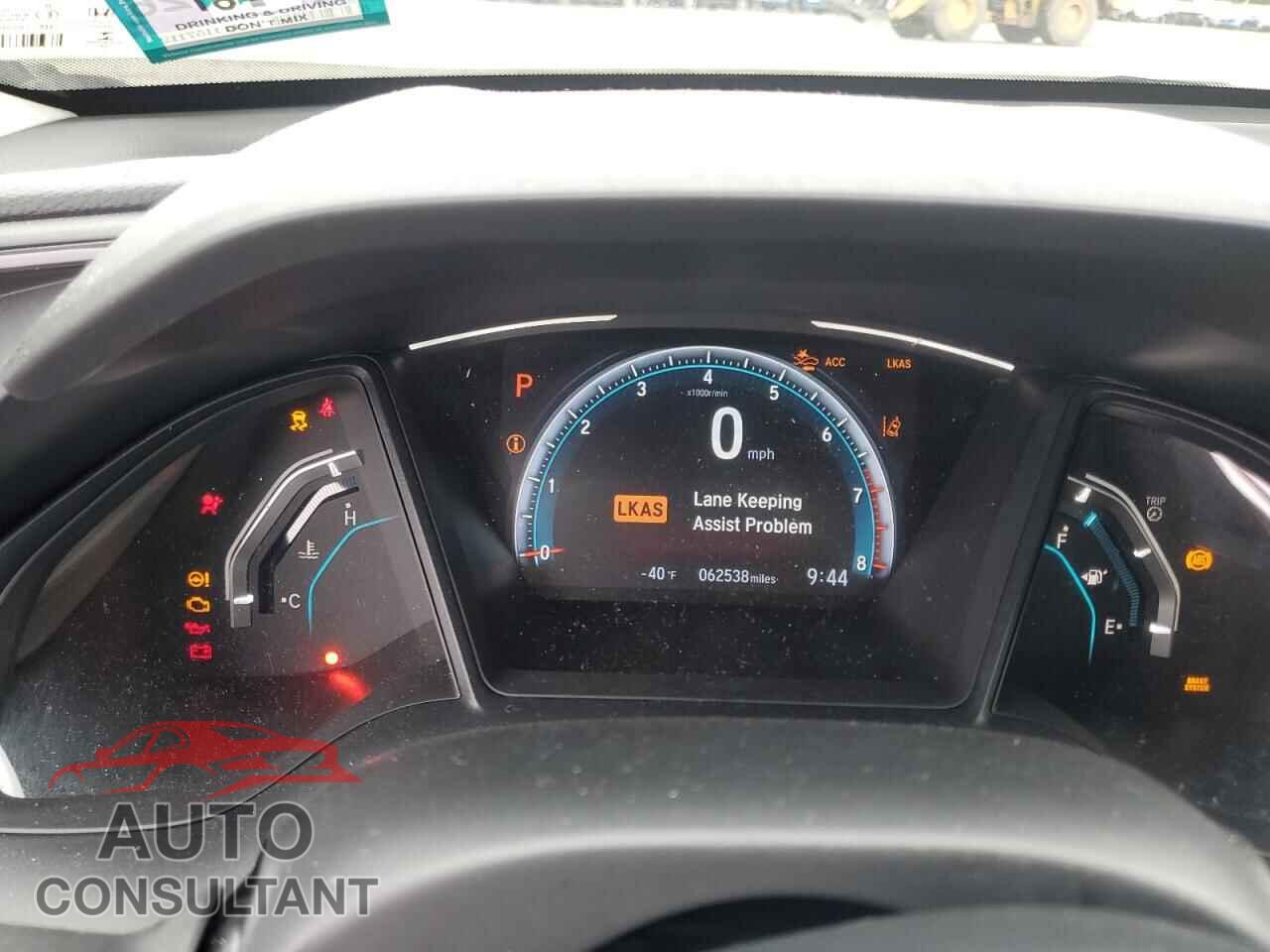 HONDA CIVIC 2019 - 2HGFC2F64KH549824
