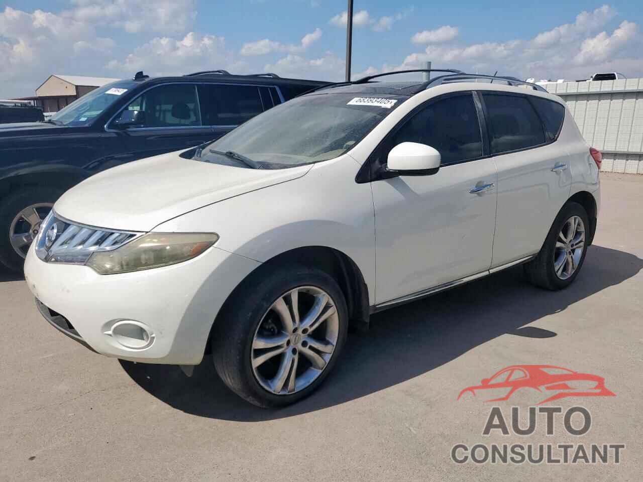 NISSAN MURANO 2009 - JN8AZ18W79W118294