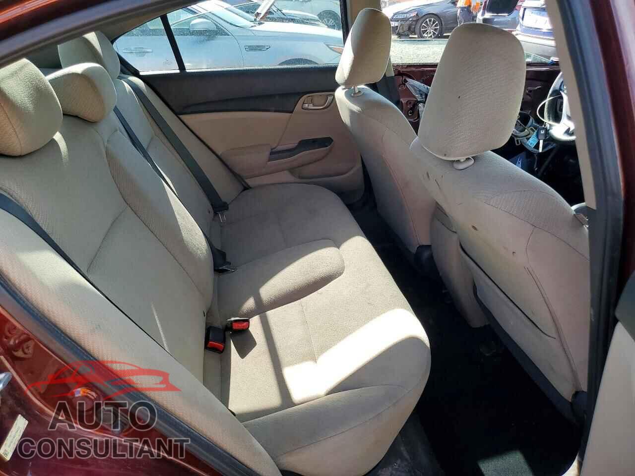 HONDA CIVIC 2013 - 19XFB2F59DE254323