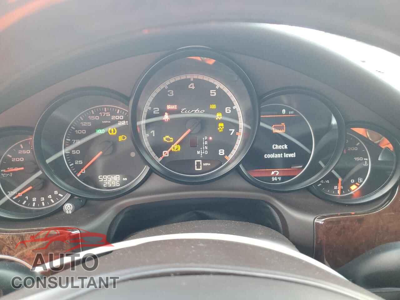 PORSCHE PANAMERA 2011 - WP0AC2A70BL090061