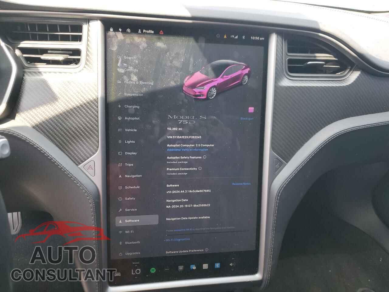 TESLA MODEL S 2018 - 5YJSA1E2XJF262245