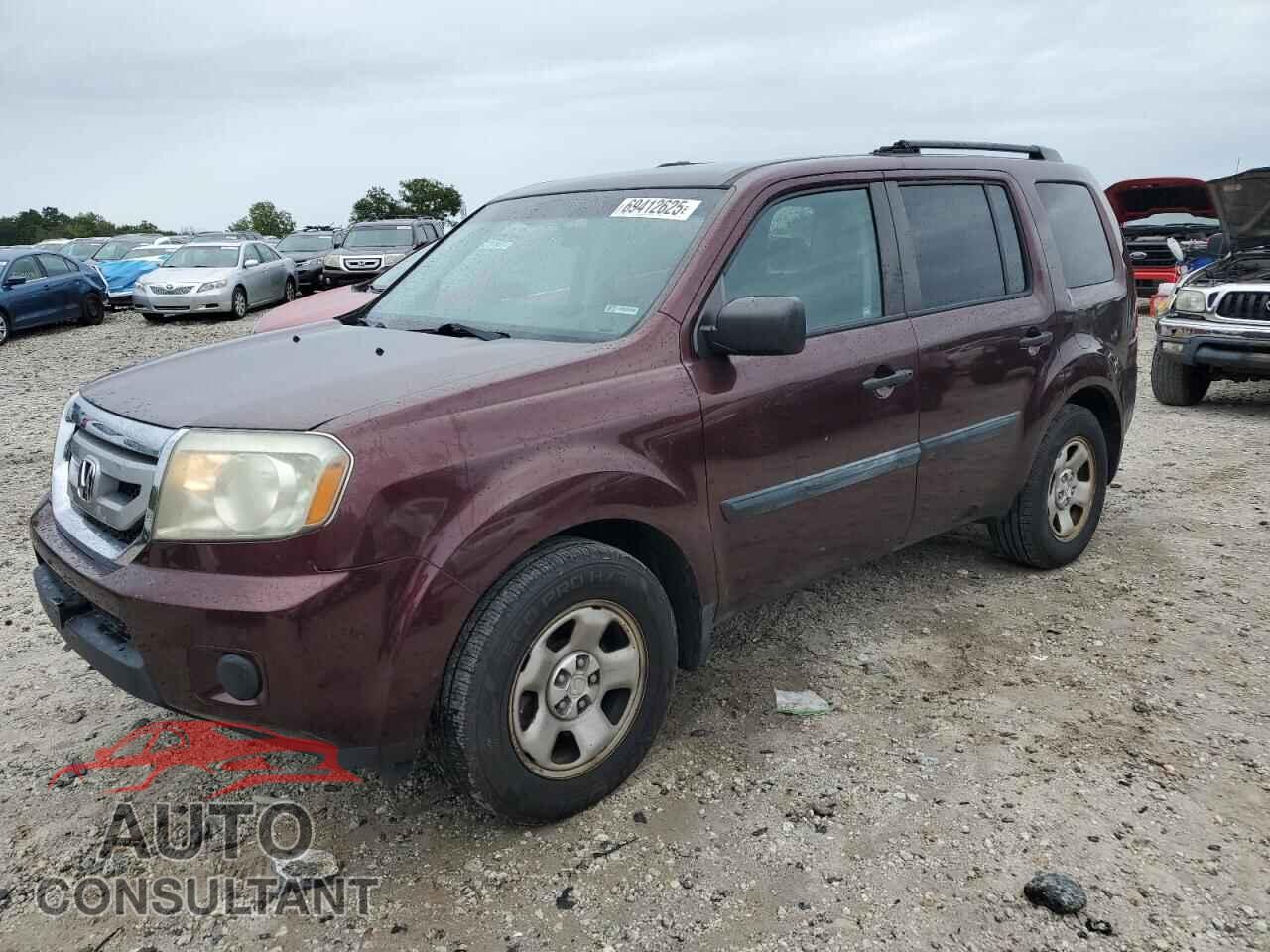 HONDA PILOT 2011 - 5FNYF4H25BB074680