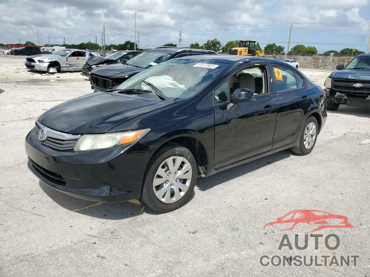 HONDA CIVIC 2012 - 19XFB2F52CE105668