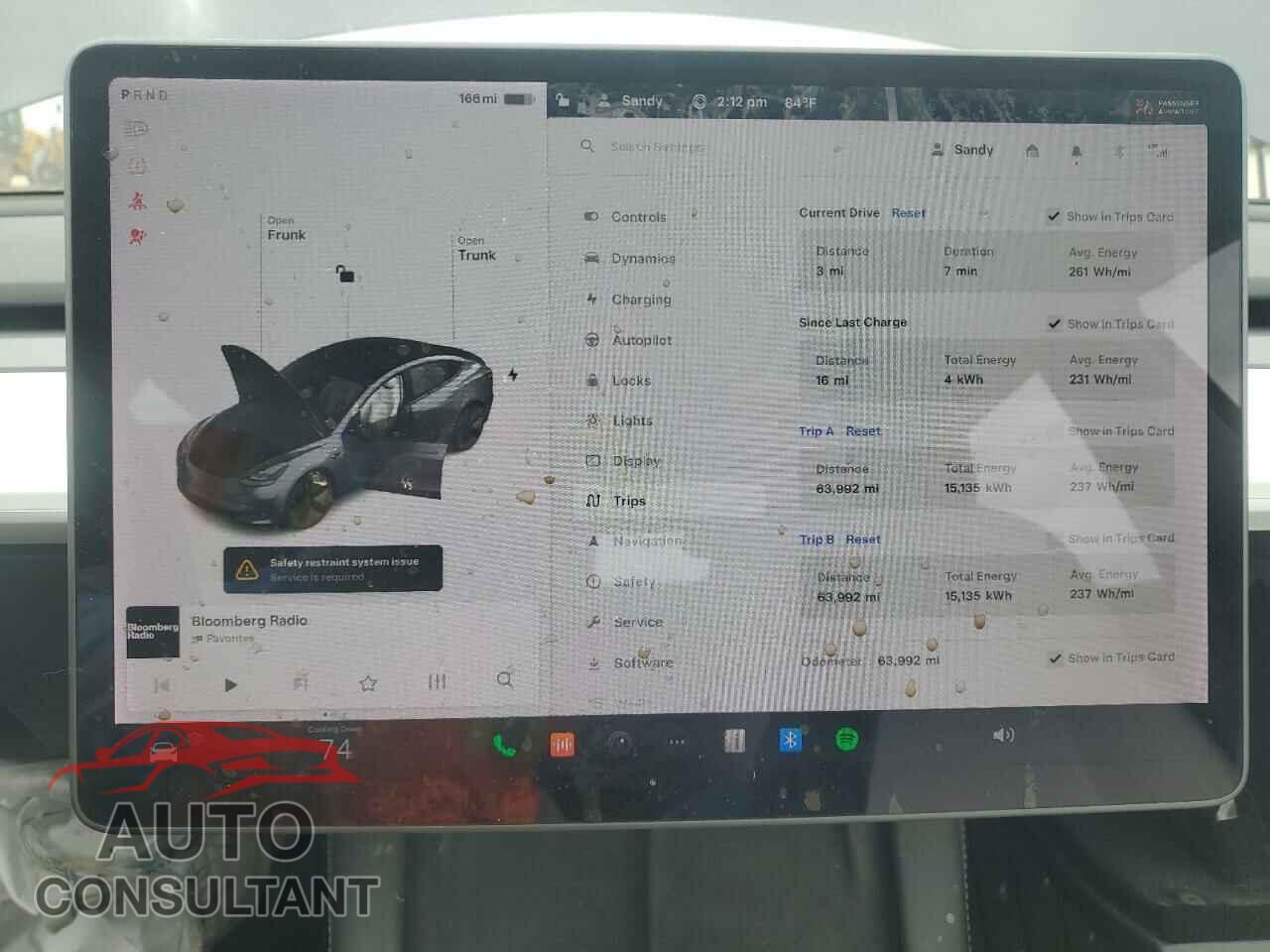 TESLA MODEL 3 2021 - 5YJ3E1EA5MF871196