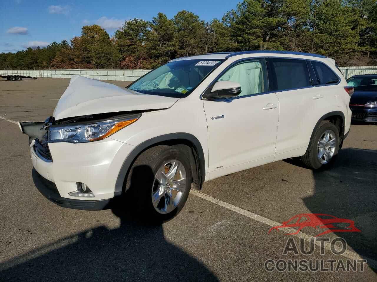 TOYOTA HIGHLANDER 2016 - 5TDDCRFH3GS015125
