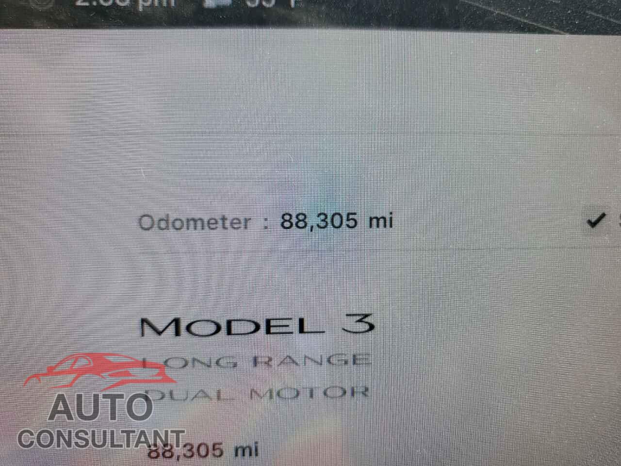 TESLA MODEL 3 2019 - 5YJ3E1EB5KF191580
