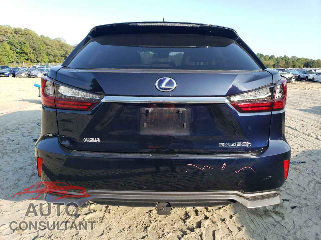 LEXUS RX450 2019 - 2T2BGMCA8KC034336
