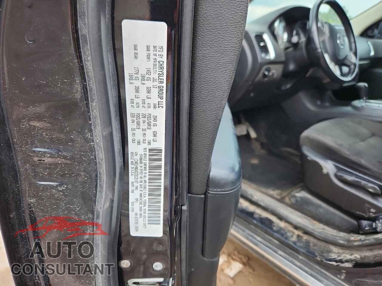 DODGE DURANGO 2013 - 1C4RDHAGXDC512147