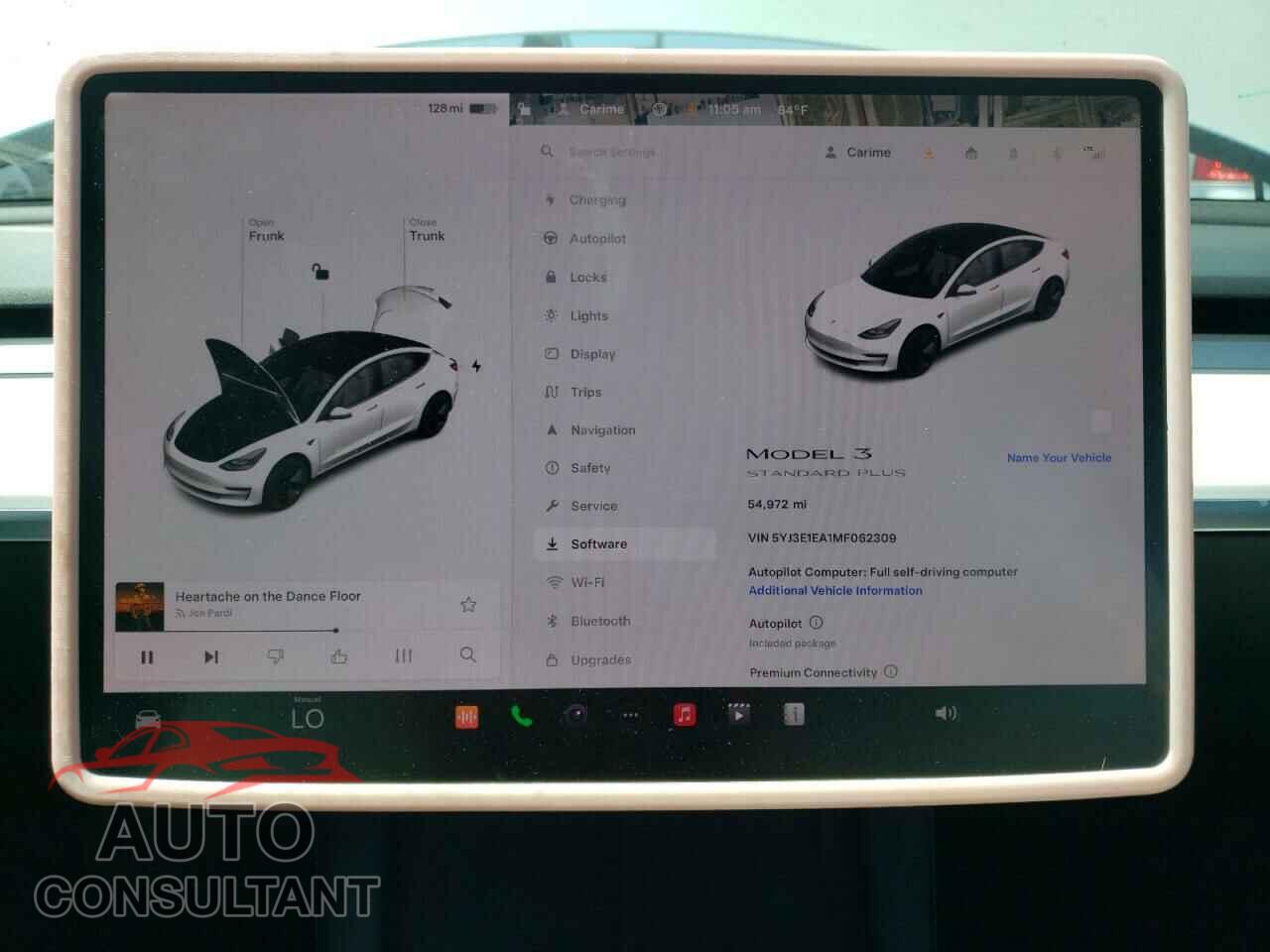 TESLA MODEL 3 2021 - 5YJ3E1EA1MF062309
