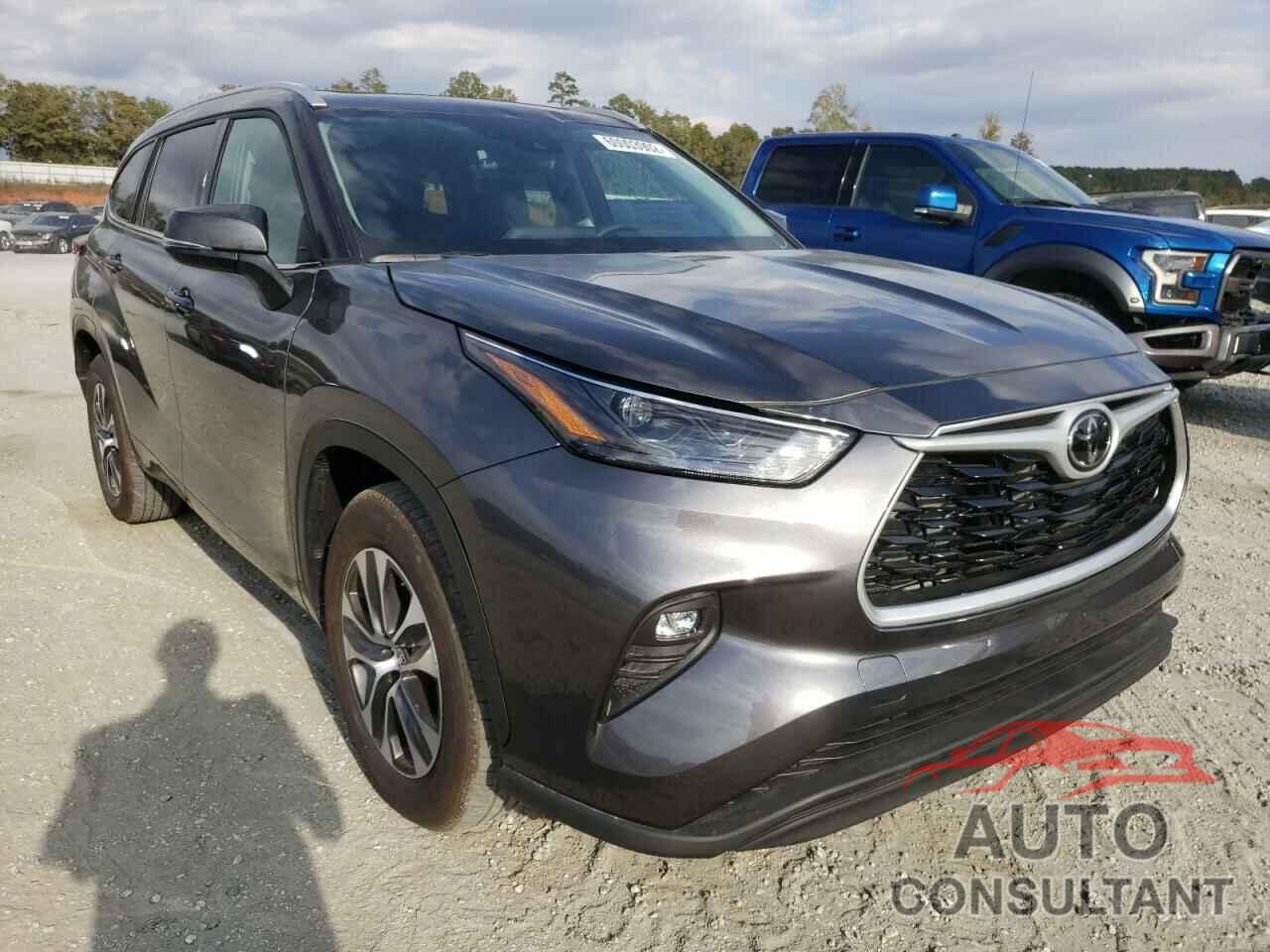TOYOTA HIGHLANDER 2022 - 5TDGZRAH9NS115715