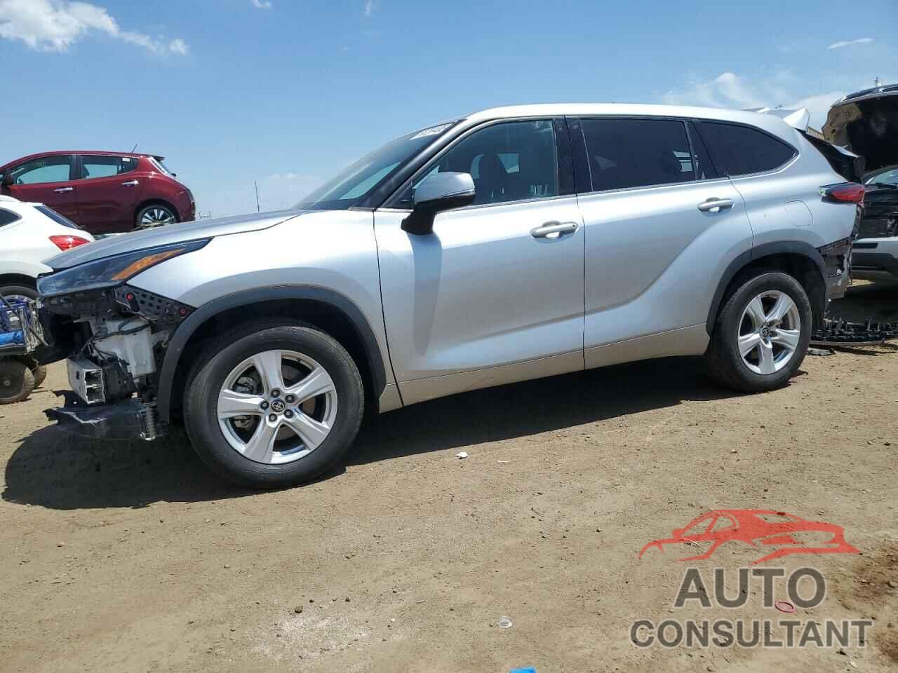 TOYOTA HIGHLANDER 2021 - 5TDCZRAH8MS074491