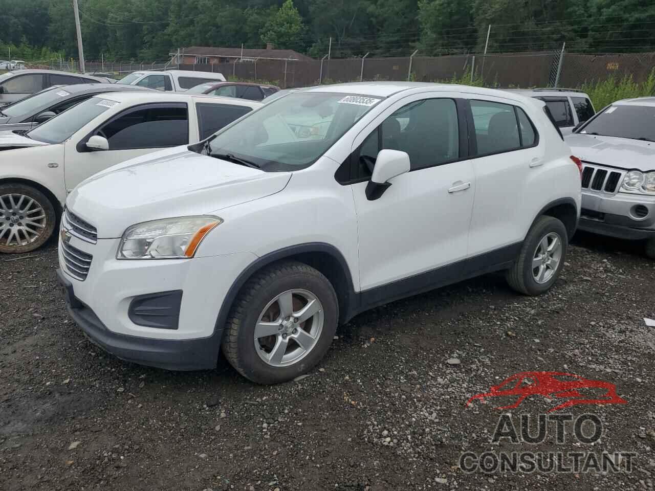 CHEVROLET TRAX 2016 - KL7CJNSB4GB665887